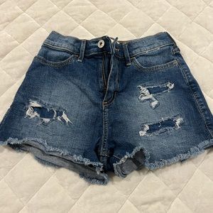 Abercrombie kids 11/12 jean shorts